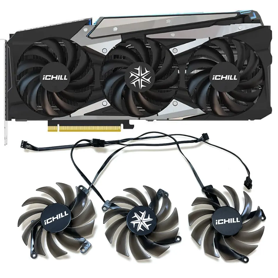 NEW CF-12915S INNO3D RTX 3070、3080 iCHILL X4 FAN，For INNO3D RTX
