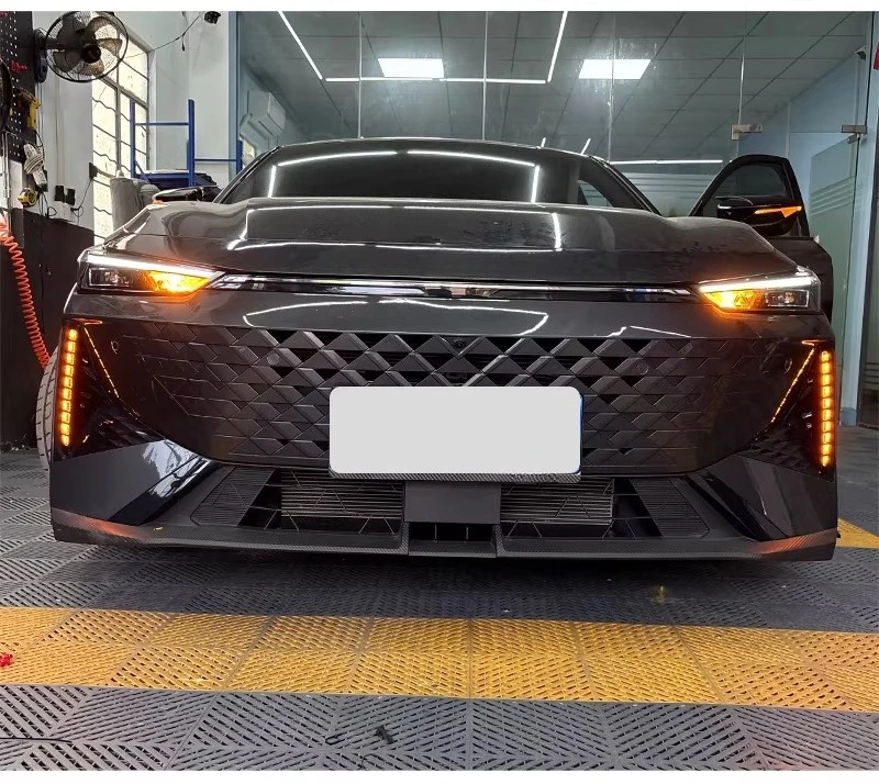 DRL For Changan Univ UNI-V 2024 Car Led Daytime Running Lights Driving Streamer Steering Front Fog Lights Modified 12V Daylights detail image 15