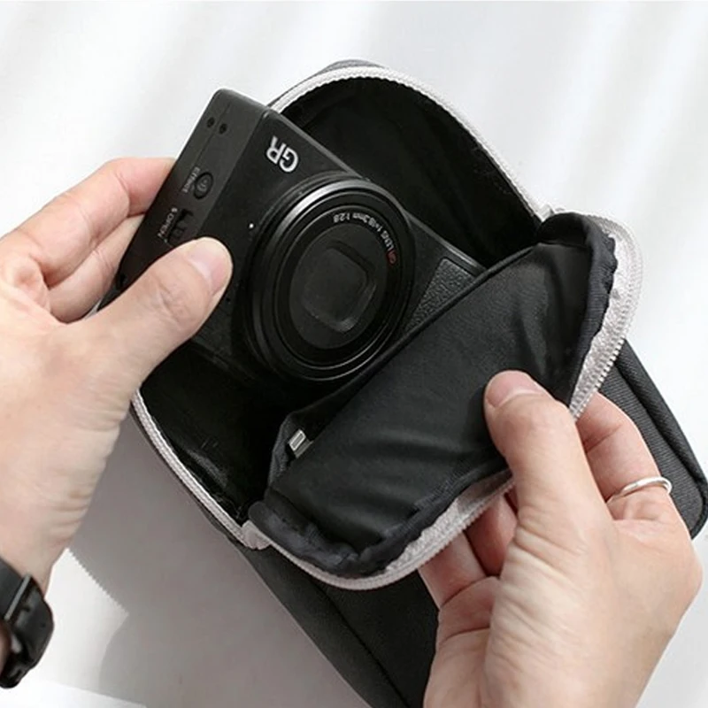 Travel Gadget Organizer Bag Portable digital cable bag Electronics Accessories Storage Carrying Case Pouch for USB power Bank