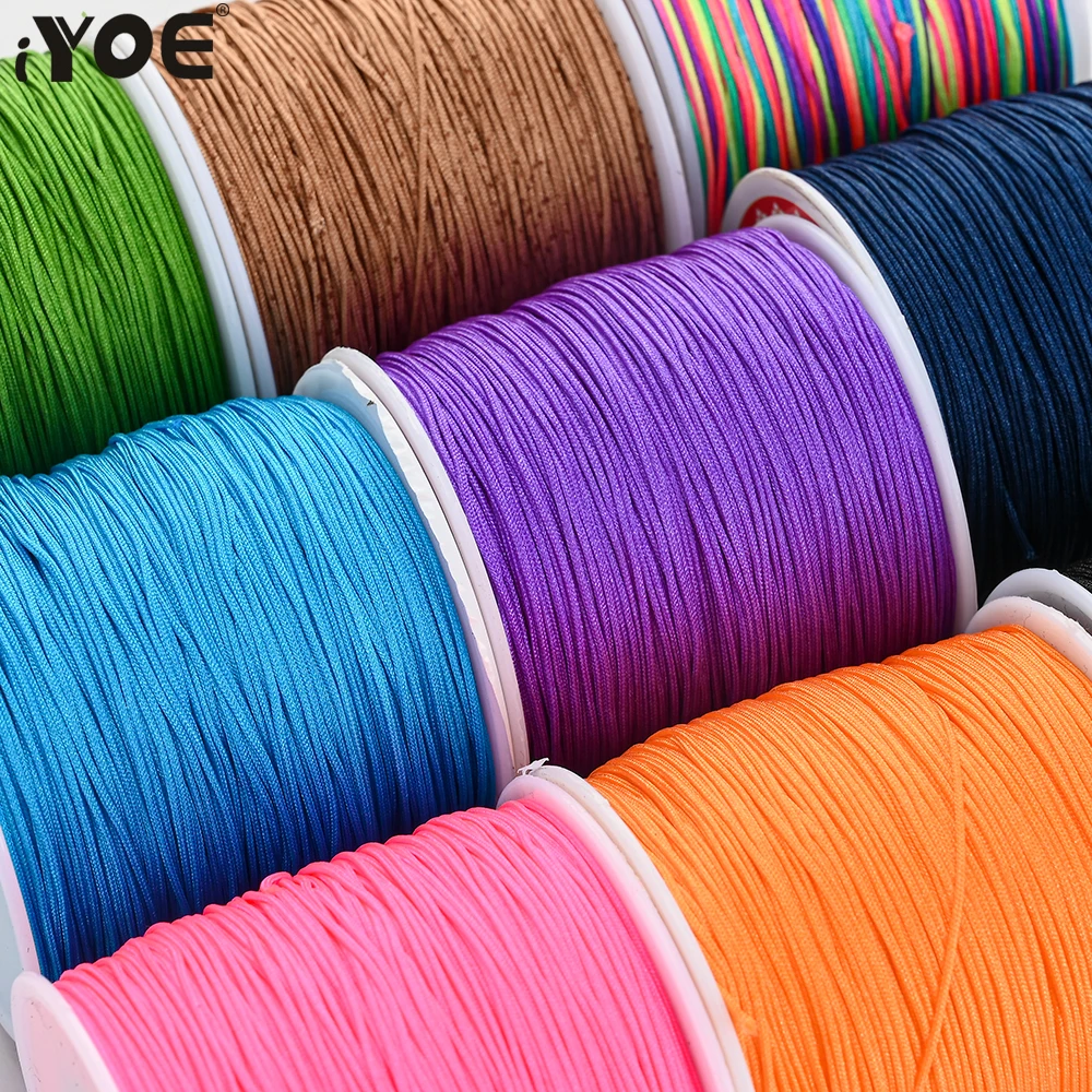 20 Bright Colors Plastic Lacing Cord DIY Bracelet Thread Jewelry Making  Supplies School Art Classes for Adults Children - AliExpress