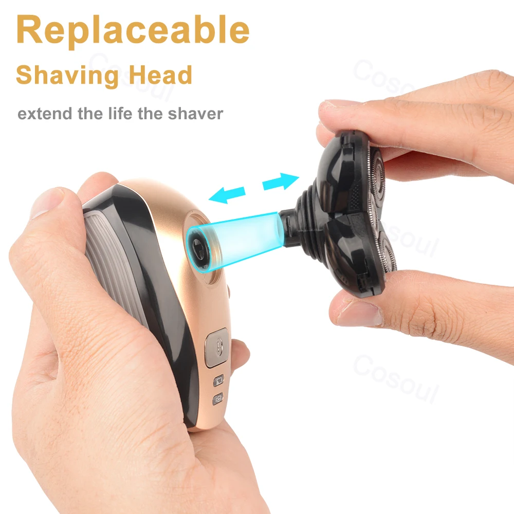 Replacement 5 Head for Bald Shaver 2