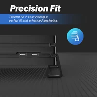 4PCS Cooling Bracket For PS4 Console Heighten Stand Feet for PlayStation4 Slim Pro Holder Stand Base For PS4 Accessories 2