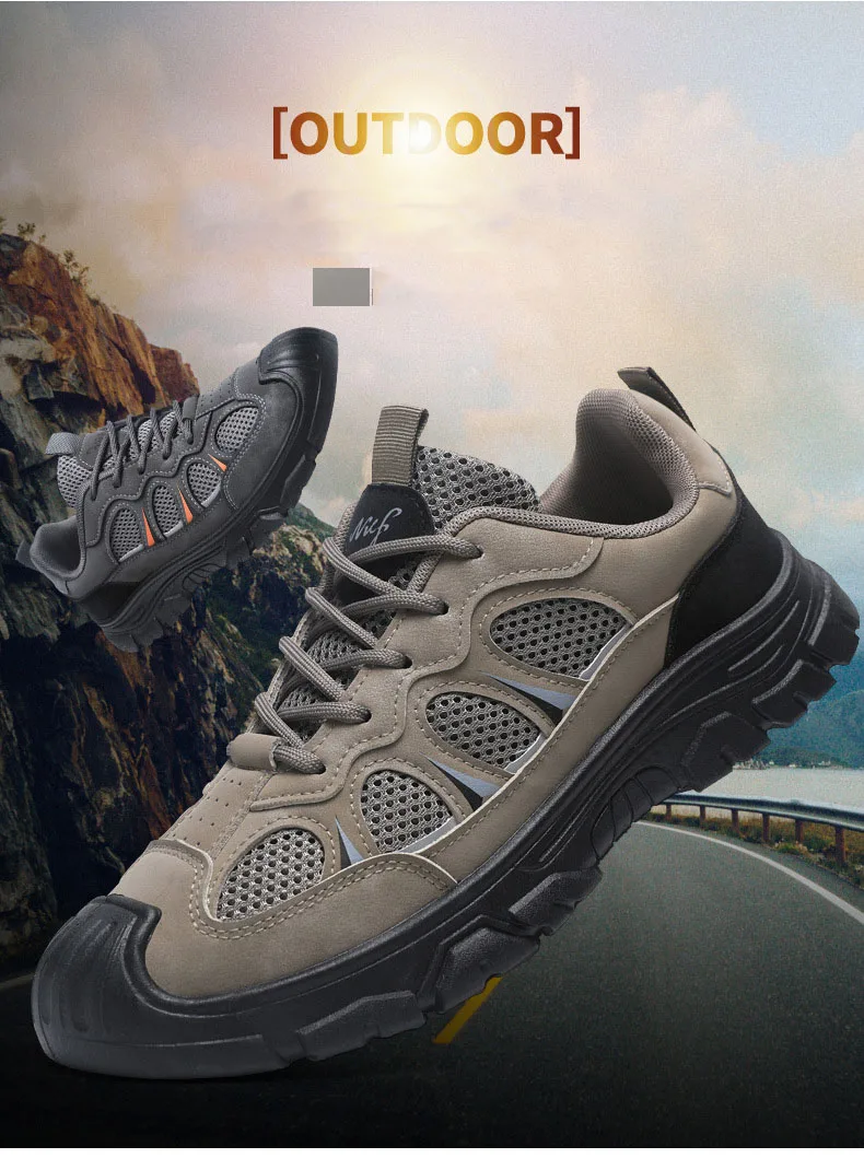 Description Picture 4 of itemOulylan Hiking Sneakers Shoes for Men 2024 Breathable Outdoor Trekking Sport Mens Hunting Shoes Climbing Walking Man Shoes
