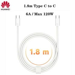1.8m High - Speed USB Type - C to Type - C Fast - Charging Data Cable - 1.8m (6A CC618)