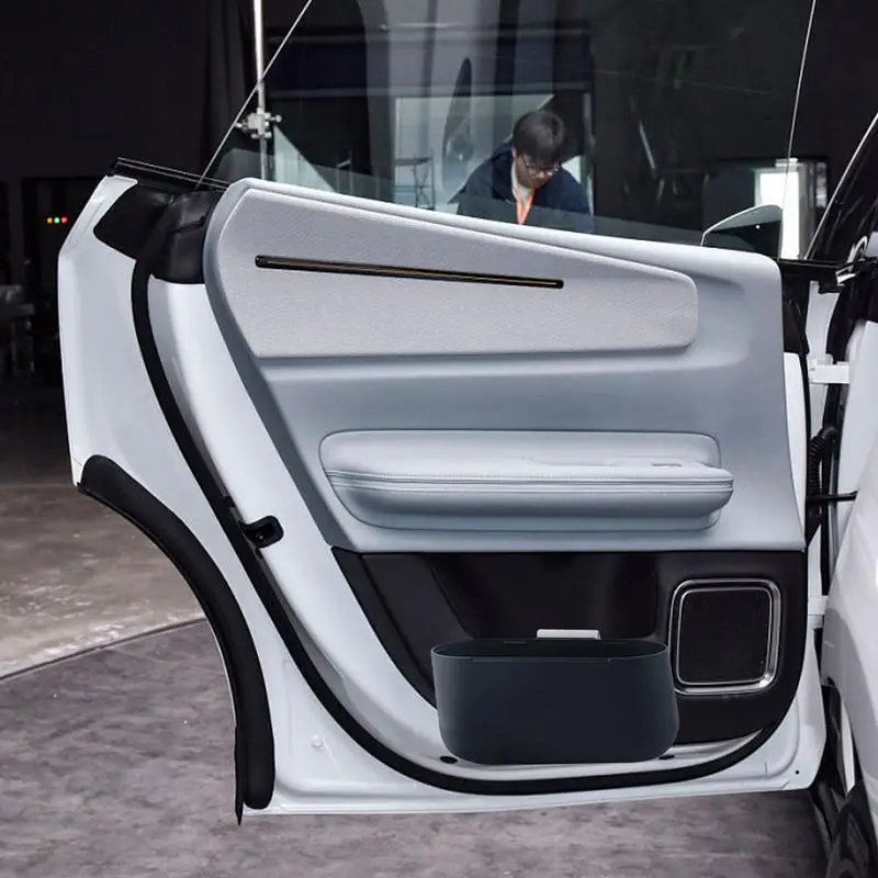 

Mini Car Trash Bin Trash Can Vehicle Garbage Dust Case Storage Portable Trash Car Trash Can, Leak-proof Mini Car Accessories