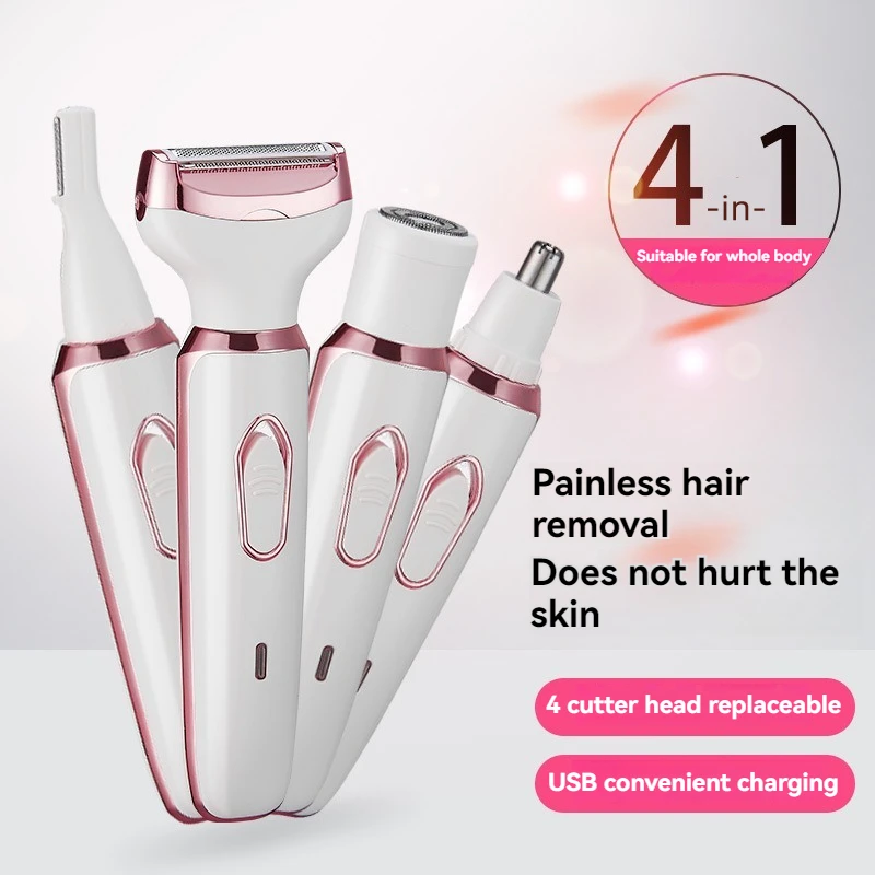 Multi functional lady hair repair device USB charging travel can carry eyebrow armpit hair bestie giftcare small home appliances BEST SELLERS