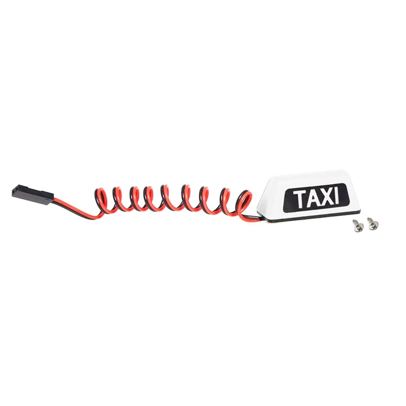 TAXI Car Roof Light Universal For RC Car 1/10 RV 1/8 Climbing Vehicle Off-Road Vehicle DIY Retrofit RC R160