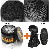 360 Wavy Frizz Control Gel Strong Hold Nourishing Scalp Wave Cream Natural Anti-Hair Loss Clay Hair Pomade for African Black Men 1