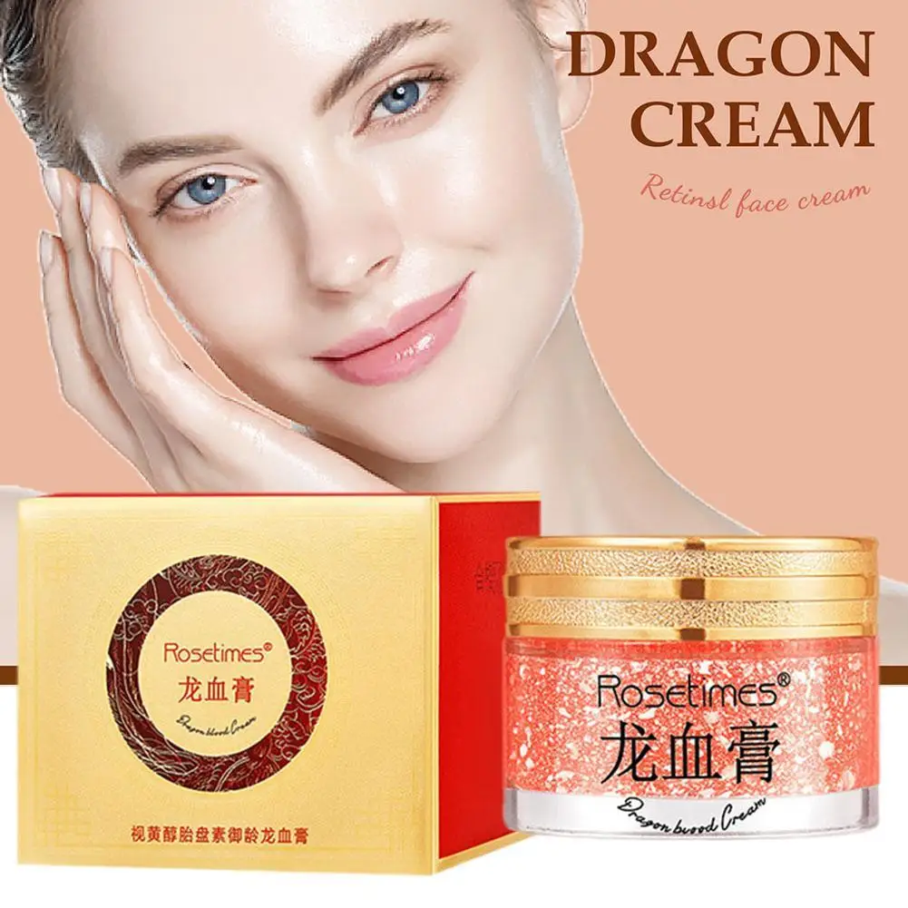 Nourishing Dragon Blood Deep Moisturizing Facial Cream for Rejuvenated Complexion and Smoother Skin