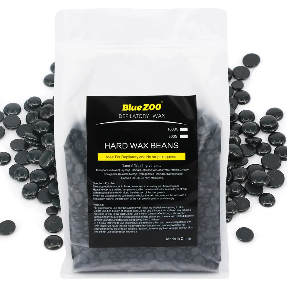 

1000g bag Hair Remover Wax Beans Depilatory Hot Film Wax Pellet Removing Bikini Face Hair Legs Arm Hair Removal Bean