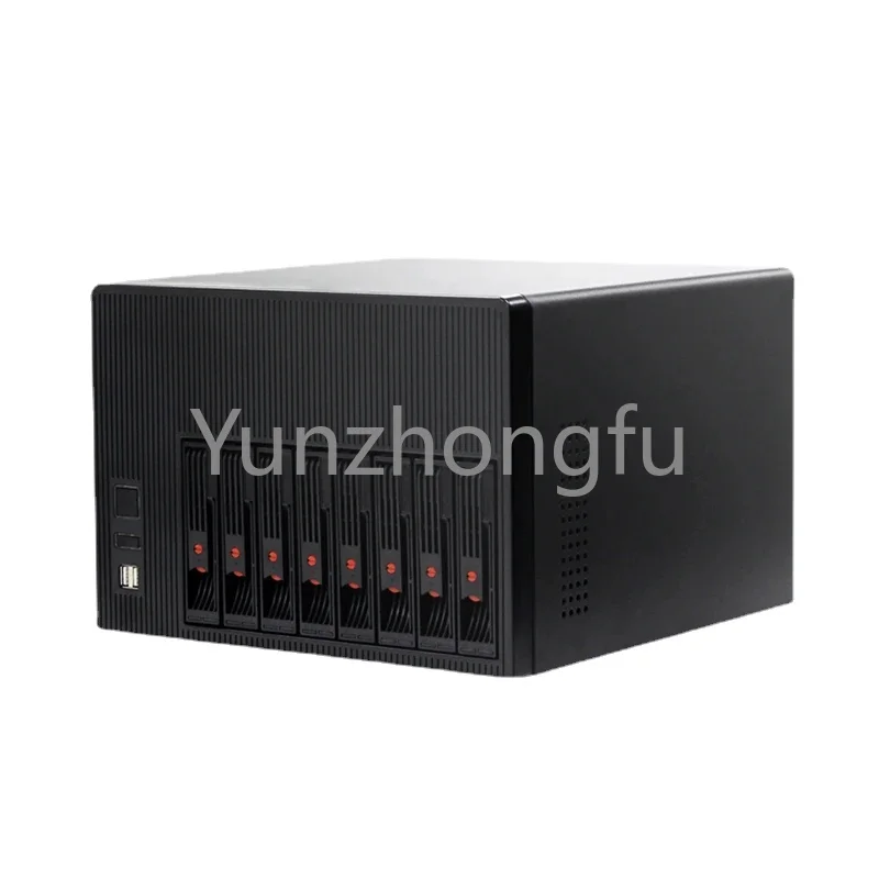 M-ATX Ȩ 丮 ֽ ̽, NAS IPFS , ִ , 9.6 ġ * 9.6 ġ  , 8 HDD , ǰ