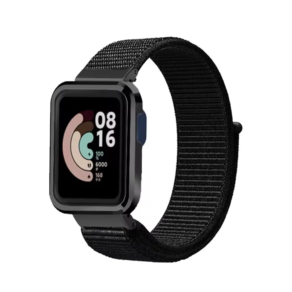Premium Nylon Strap with Metal Protector Case