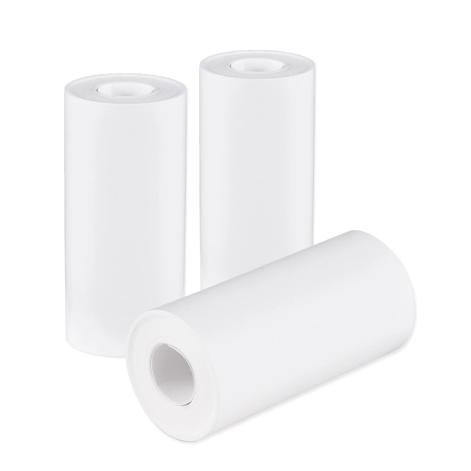 열전사 용지 롤 56mm 라벨 프린터용 인쇄 용지 어린이용 즉석 카메라 리필 용지 6롤 팩 인쇄 용지