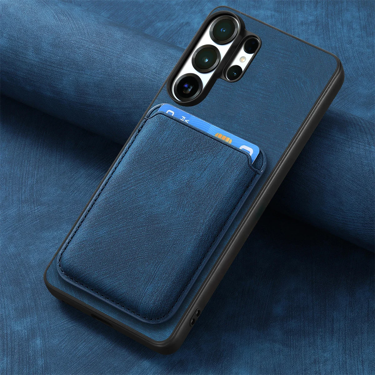 Premium Detachable Magnetic Card Holder Wallet Phone Case Cover