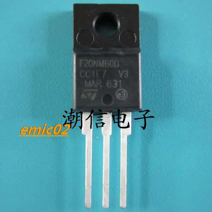 

5pieces F20NM60D STF20NM60DTO-220F