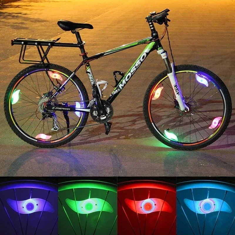 

Bicycle Wheel Lights with Multiple Colors Available Colorful Lighting Warning Supplies Outdoor Night Riding Sports Accessories