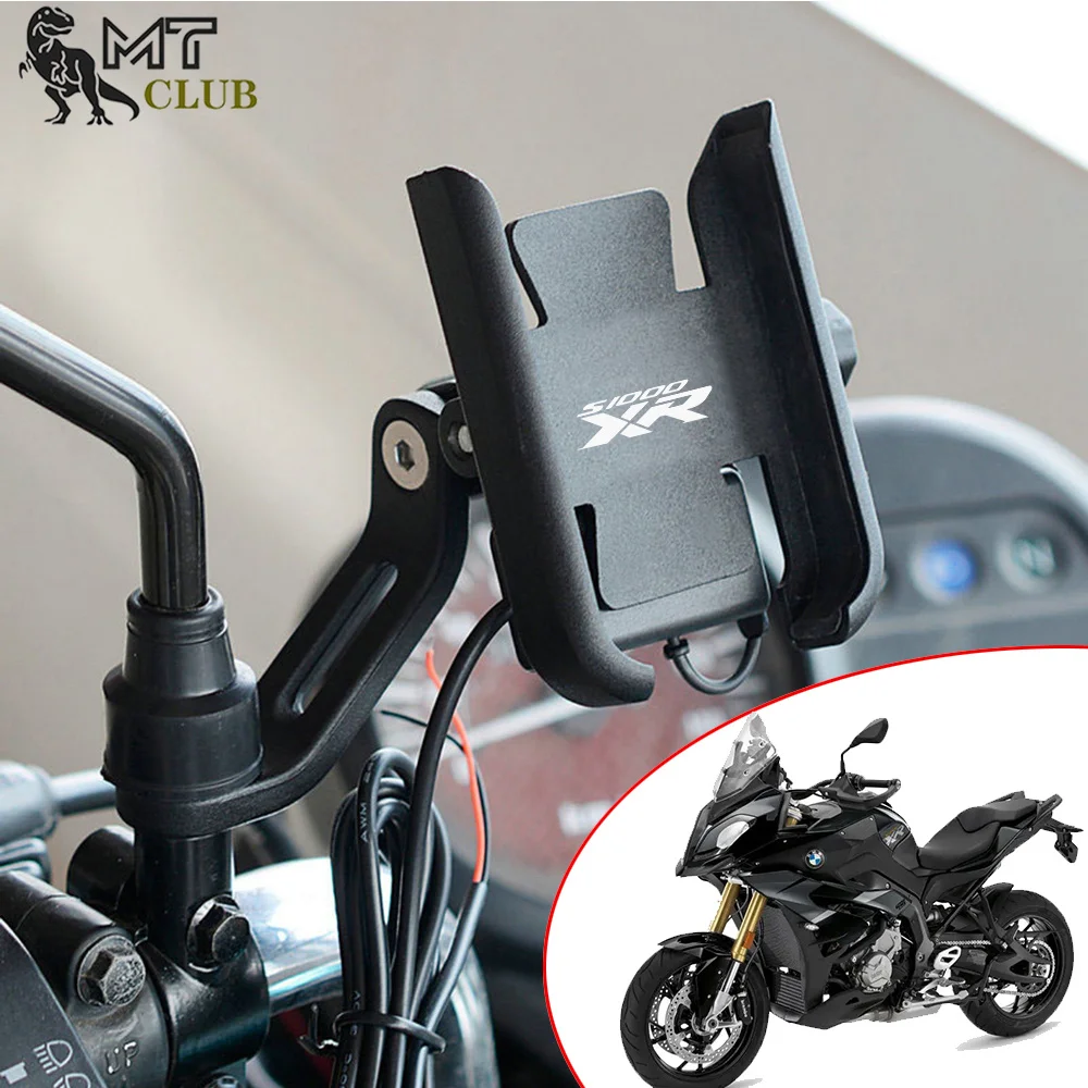 Per Bmw S1000Xr S 1000Xr S1000 Xr Tutti Gli Anni Supporto Per Cellulare Moto Navigatore Gps Specchietto Retrovisore Accessori Per Staffa Manubrio
