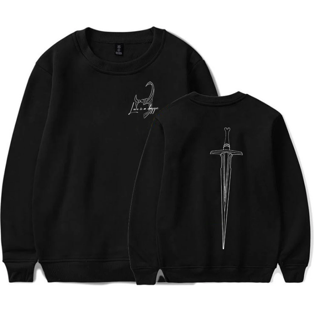 Love Is A Shirt Loki Retro Shirt Loki and Lady Loki Loki Shirt Autumn Winter Unisex Casual Couple Pullover Sweater