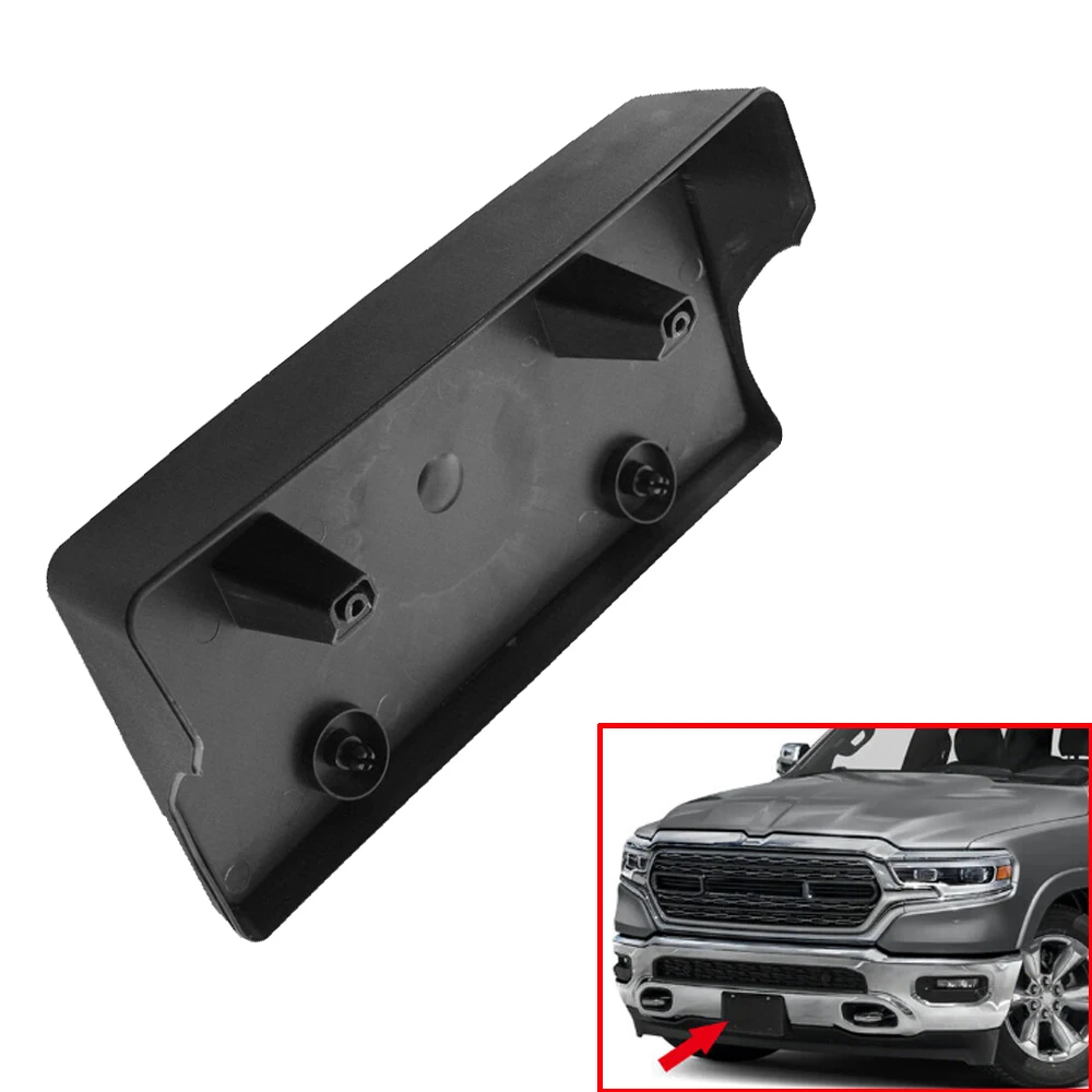 

68362197AA передний кронштейн для крепления номерного знака для Dodge Ram 2500 3500 4500 5500-2019 аксессуары для держателя номерного знака