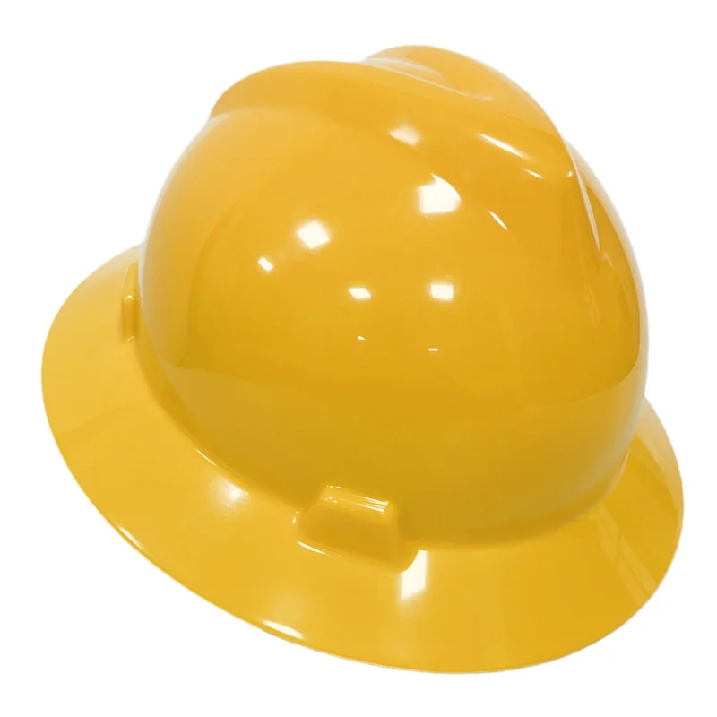 Construction Safety Helmet Full Brim Lightweight Sunshade Breathable Construction Work Helmet