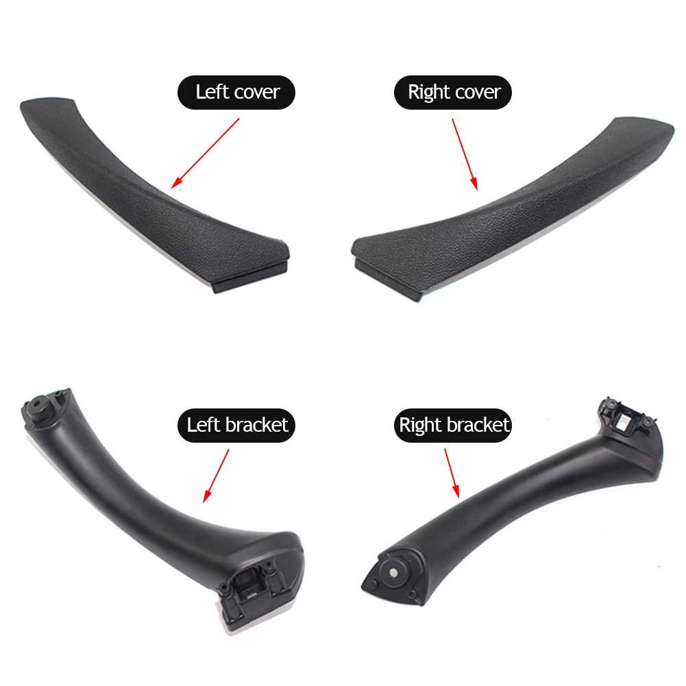 Car Inner Handle Interior Door Panel Pull Trim Cover Front Rear Left Right for BMW 3 Series E90 E91 316 318 320 325 328