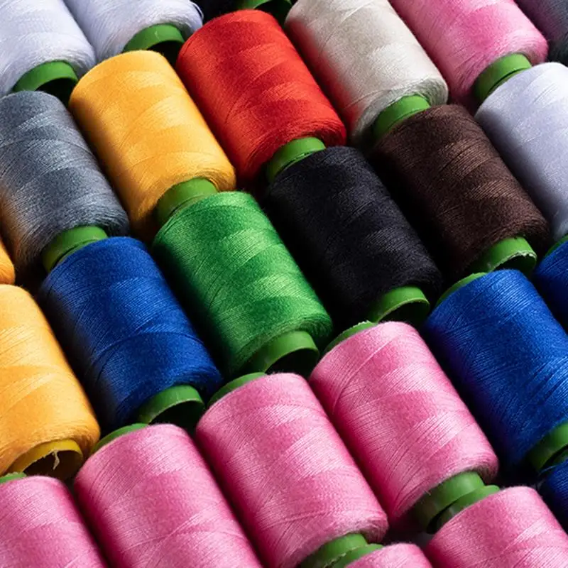 300m Polyester Fine Thread Handmade Sewing Cords Sewing Machine Line ...