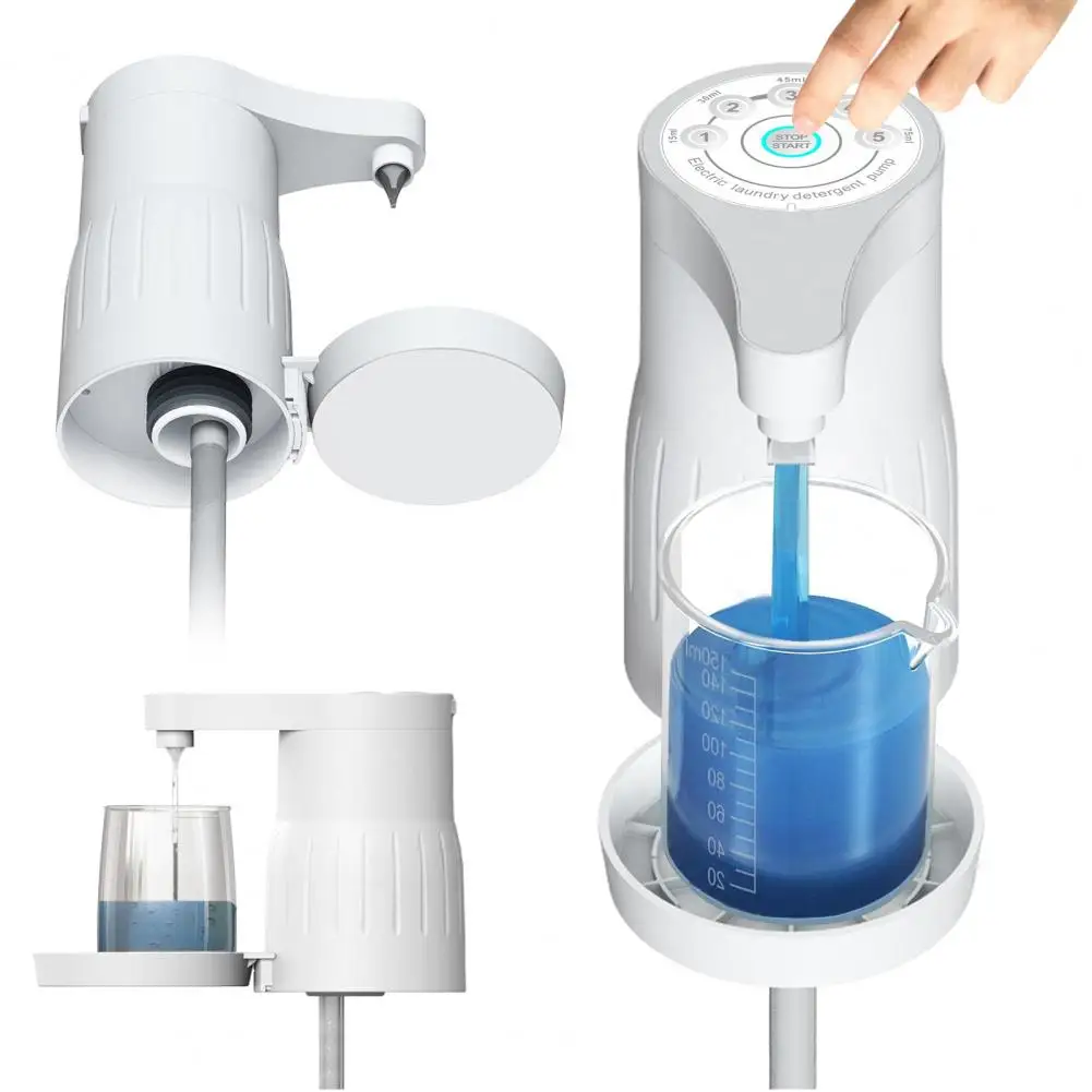 Portable Detergent Dispenser Easy to Install Detergent Dispenser Electronic Laundry with for Laundry