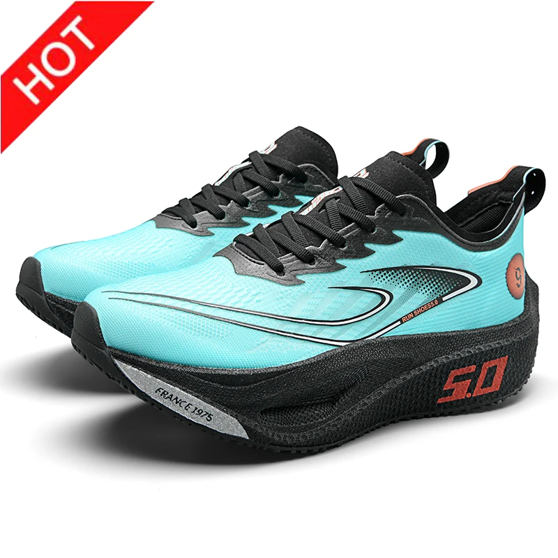 Chaussures de sport décontractées pour hommes et femmes, baskets à plateforme, plaque de carbone, course de Marathon, absorbant les chocs, chaussure d'entraînement d'athlétisme 1 Chaussures de sport décontractées pour hommes et femmes, baskets à plateforme, plaque de carbone, course de Marathon, absorbant les chocs, chaussure d'entraînement d'athlétisme 1