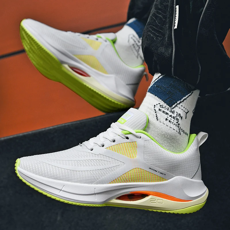 Brand Men Running Shoes for Women Air Cushion Jogging Sports Shoes Mesh Unisex Sneakers Men Outdoor Athletic Training Shoes Male