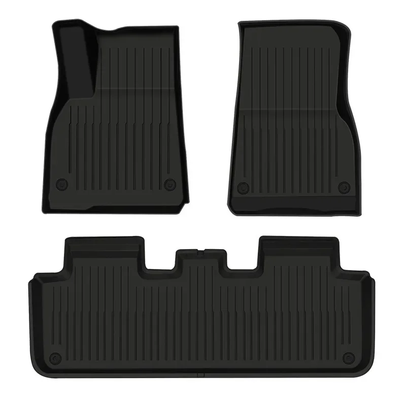 AllWeatherModelYCarFloorMats3PieceTPEInjectionMouldOEMFit