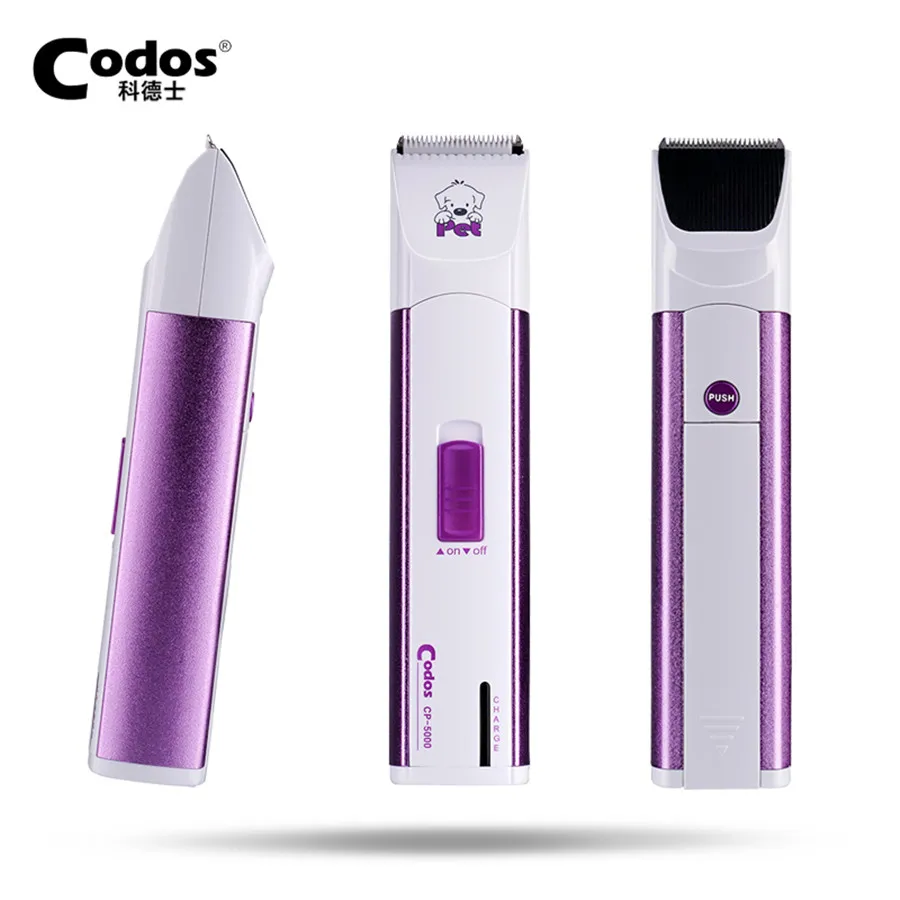 Codos CP5000 MINI Pet Dog Hair Trimmer Electric Shaver Rechargeable Dog Face Ears Foot Clipper