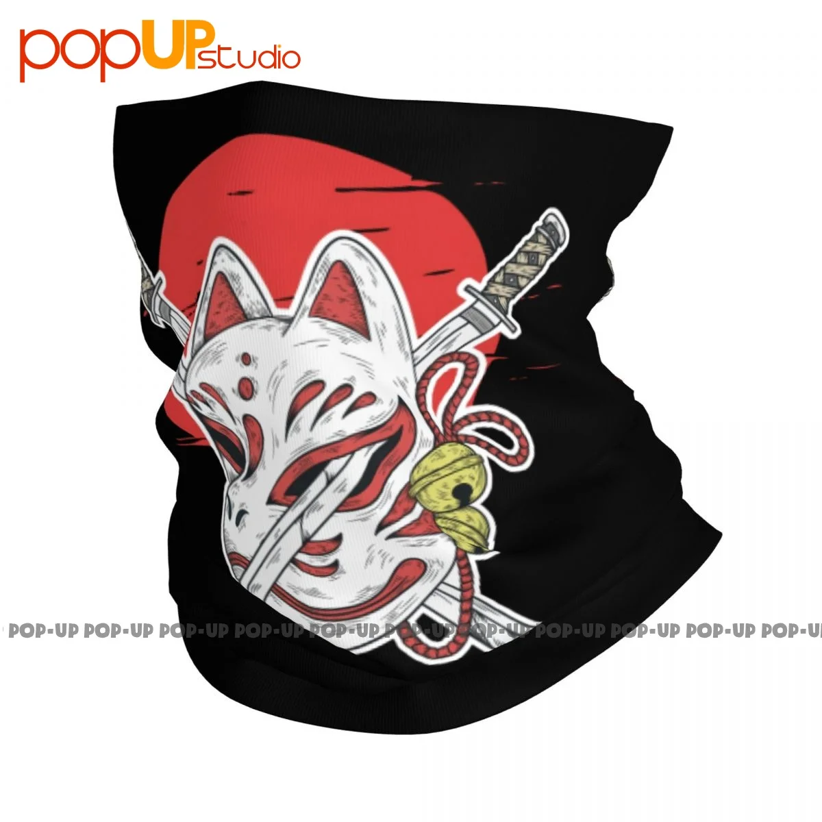 Japan Samurai Fujin God Of Storm Wind Merchandise Bandana Neck Gaiter Mask  Scarf Cool Fishing Face Mask for Men Women Windproof - AliExpress