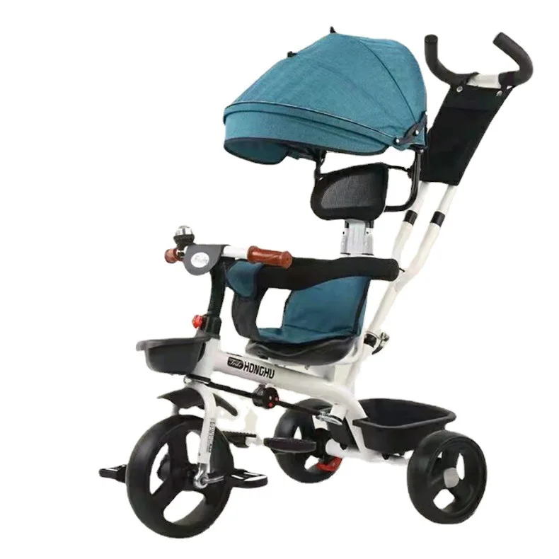 

New Children's Tricycle Large Baby Cart 1-3-6 Year Old Bicycle