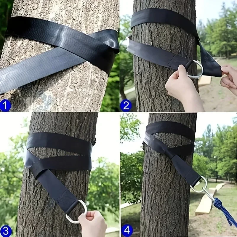 Outdoor Swing Hammock Safety Belt, Portable and Durable Swing Belt Kit, Suitable for All Types of Accessories