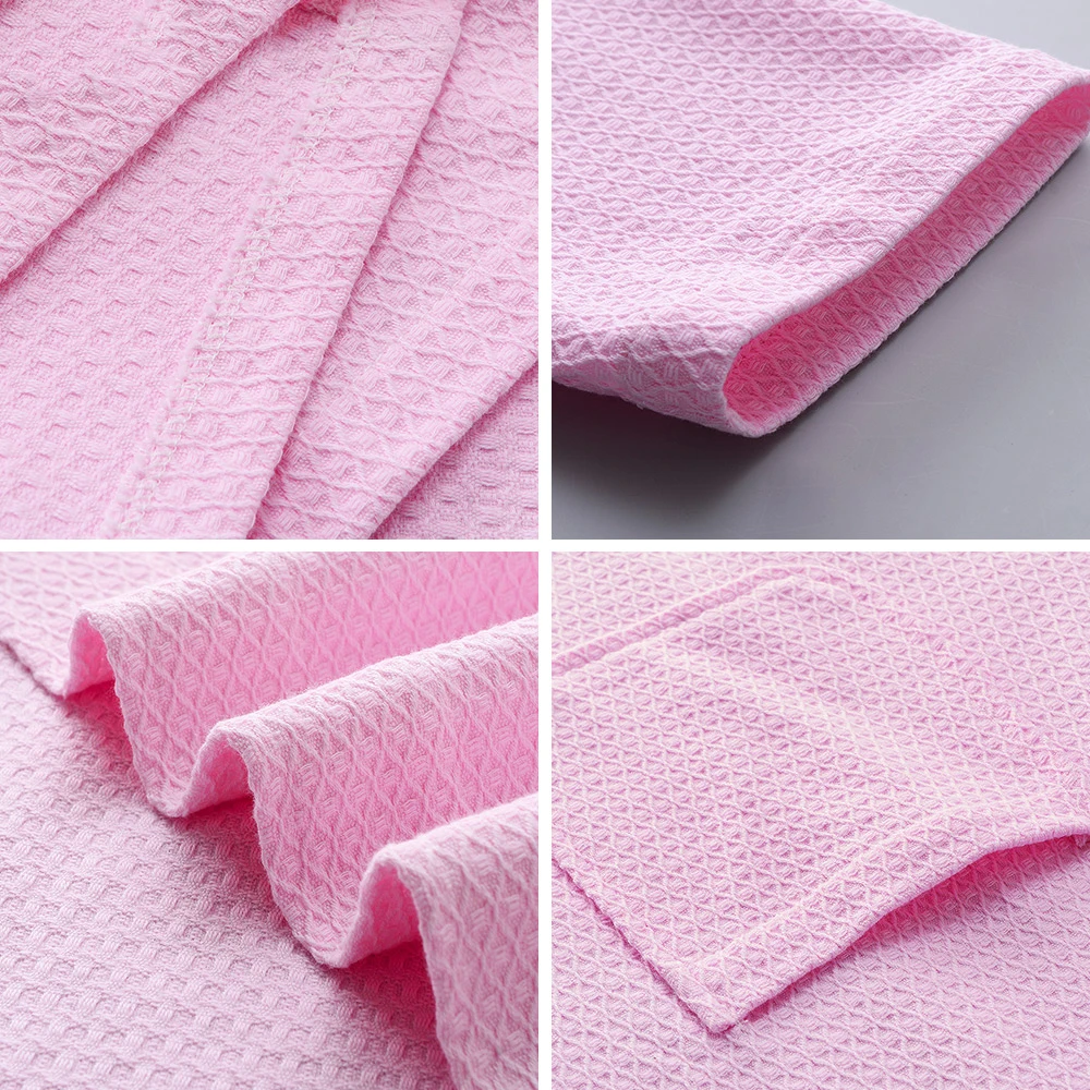 Waffle Robe 100% Cotton Robe Lovers Hotel Robe Men And Women Robe Bathrobe Soft Sleeprobe Male&Female Casual Cotton Homewear