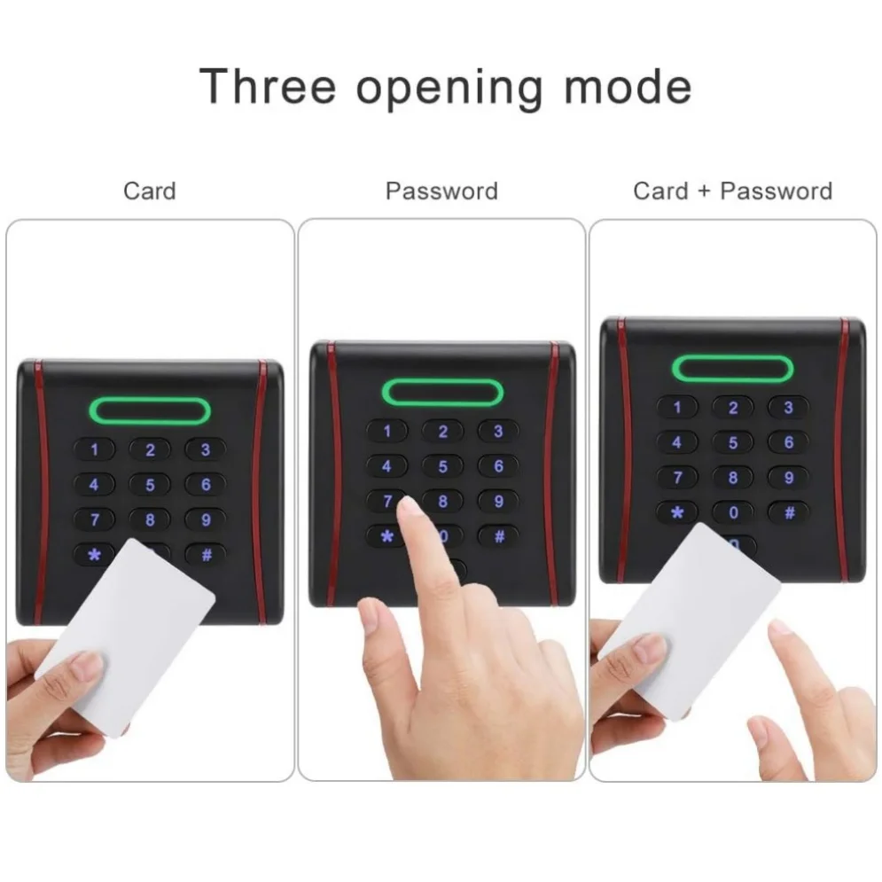 RT381E 125KHz RFID Access Controller w/ Smart Keyboard, 3000 Users, Wiegand Output For Security/Elevator/Building Automation