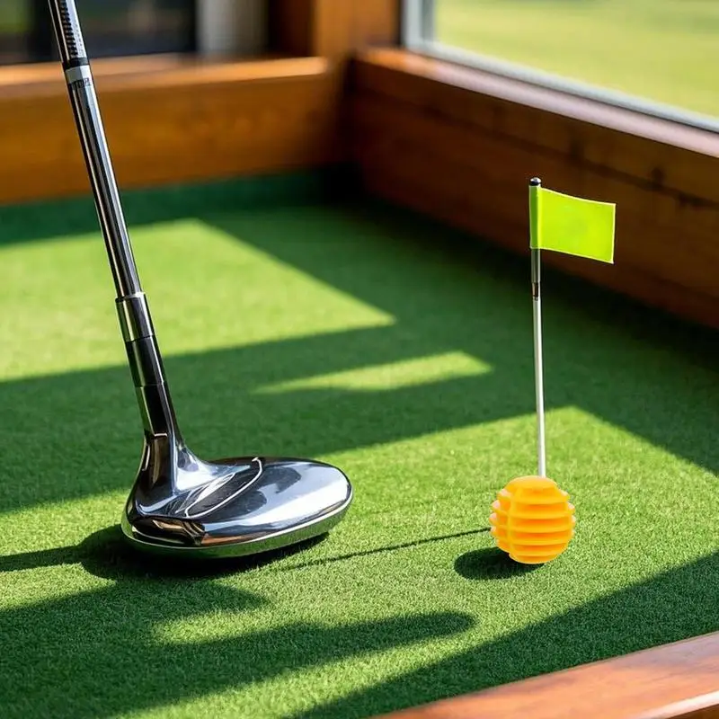 Foam Golf Practice Balls 42mm Striped Hollow Training Ball Colorful Training Aid Accessories for Driving Range Swing Practice