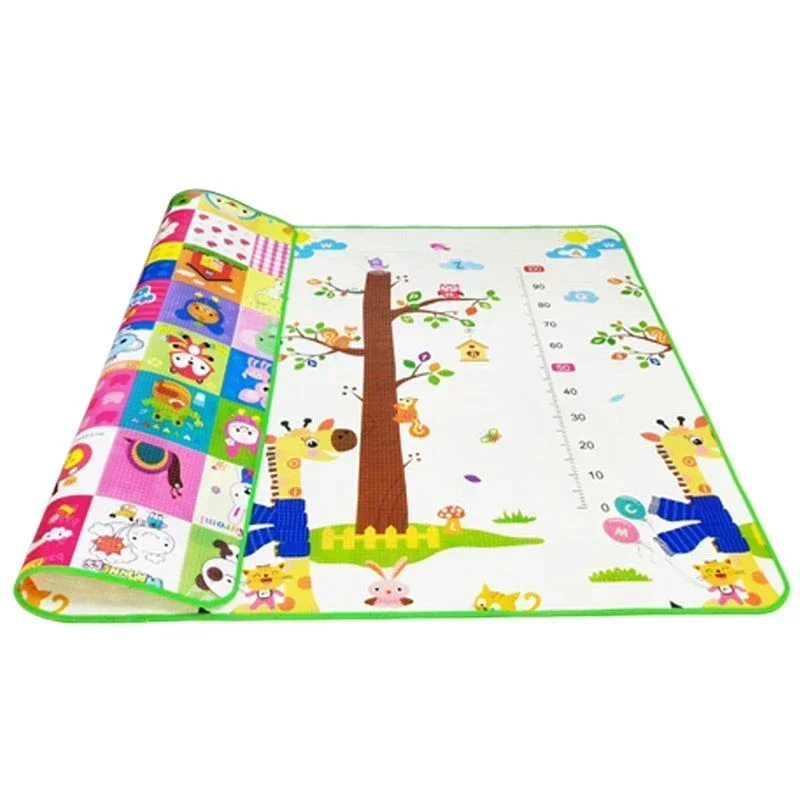 Large Size Thicken Baby Crawling Play Mat EPE Environmentally Folding Carpet Play Mat for Children's Safety Mat Kids Rug Playmat