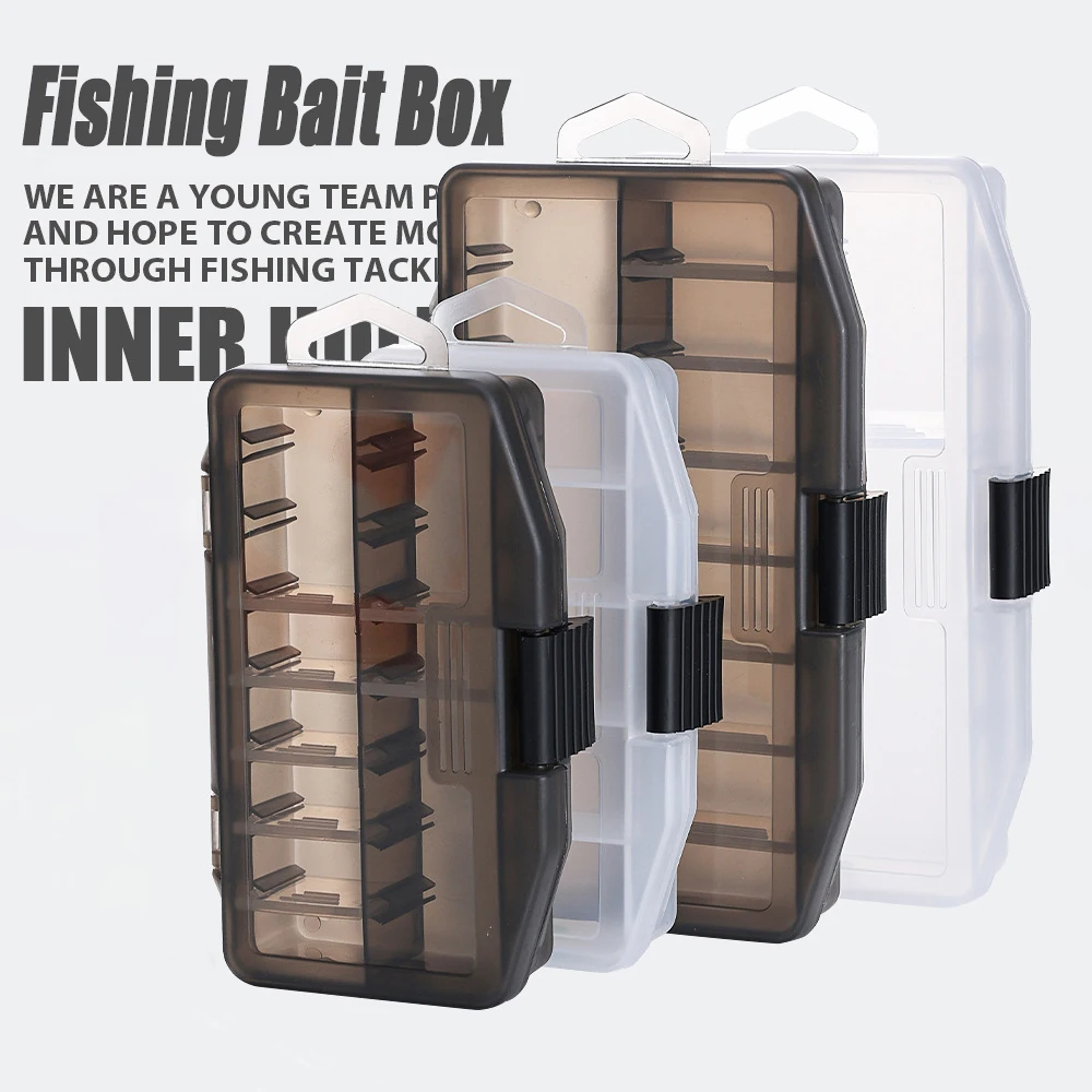 New Fishing Tackle Box Portable Fishing Accessories Tool Storage Box Fish  Hook Lure Fake Bait Boxes Carp Fishing goods