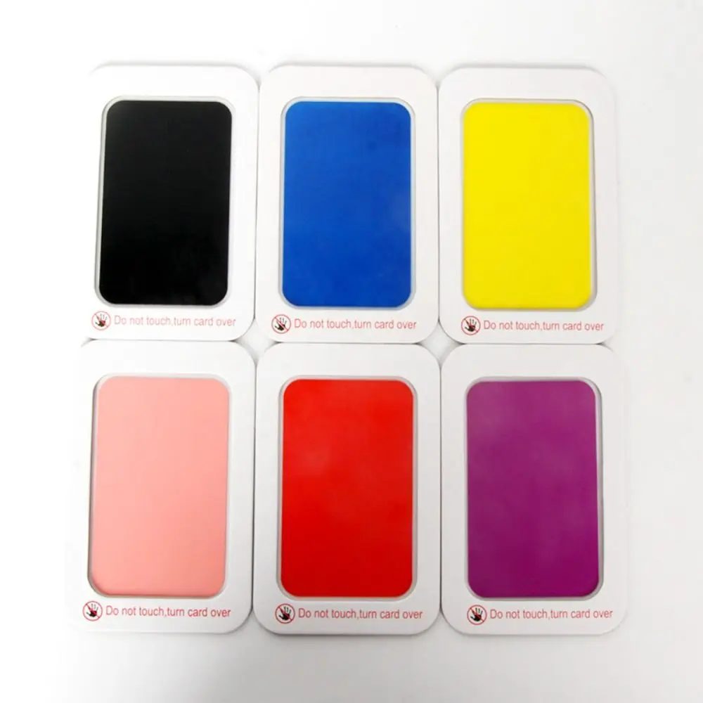 Non Toxic Plastic Footprint Ink Pad for Baby Handprints