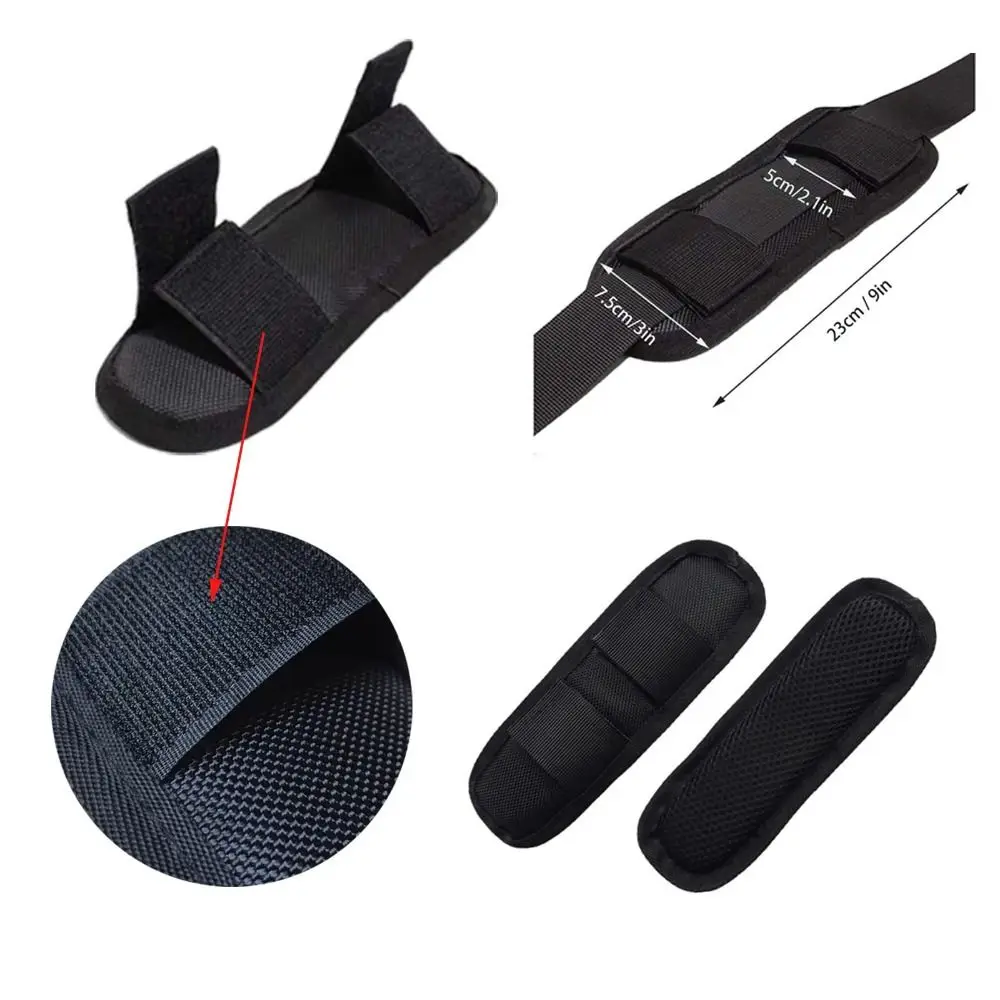 Durable Canvas Shoulder Strap Pad Cushion Detachable Laptop Bag Strap Mat Non Slip Breathable Shoulder Bag Decompression Strap