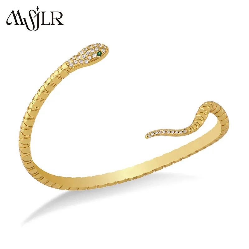

MVB-028 2023 Exquisite Exaggerated Punk Bracelet Animal Shape Attractive Bracelet Party Ladies Accessories Hip-Hop Diamond Hot