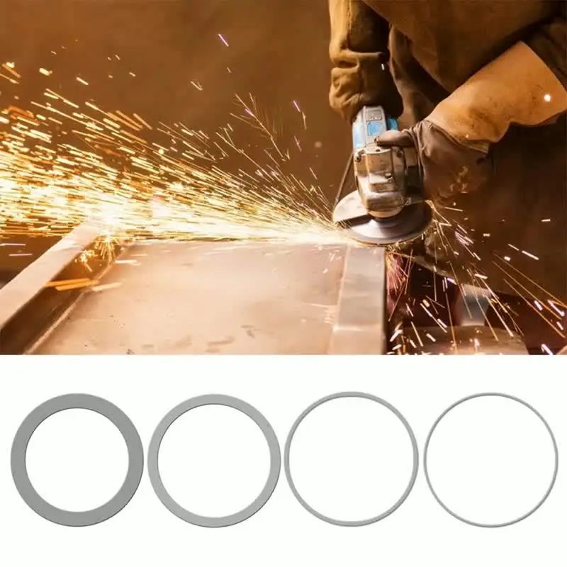 5 Pièces Anneaux De Réduction Scie Circulaire Acier Inoxydable - Conversion Disque Coupe 20/25.4/30mm
