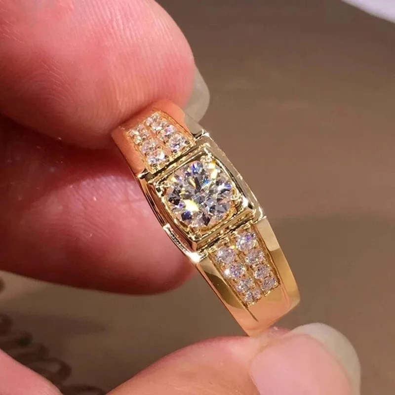 Anello Toppa Oro 14k, Argento E Rosette Di Diamanti - Foto 12