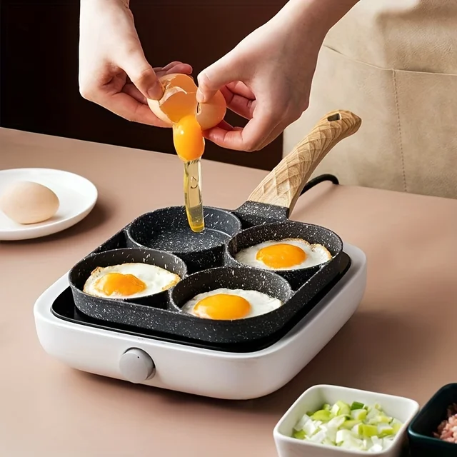 4-Hole Non-Stick Omelette Pan 5