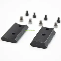 Shooin Optics Scope Red Dot Sight Collimator Mount 20mm Base For R700 2pcs (8-40)