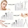 7/30pcs Manicure Set Nail Clipper toenail clippers pedicure tools, Suitable for Travel Manicure Kit Multifunction Nail Tools 2