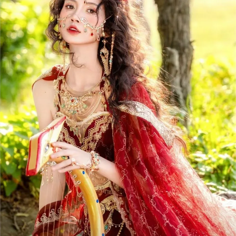 Women's Han Chinese Clothing Summer Exotic Dance Costume Xishuangbanna Dai Western Regions michael garrison in the regions of sunreturn lp