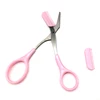 Stainless Steel Eyebrow Trimmer Scissors Professional Makeup Tool Beauty Scissors With Comb Facial Hair Removal Grooming Shaping 4