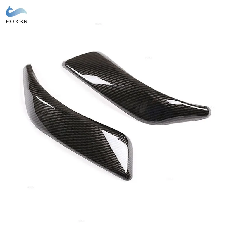 자동차 인테리어 도어 핸들 풀 핸들 커버 액세서리, 탄소 섬유 스타일, BMW 1 2 시리즈 F20 F21 F22 F23 2012 - 2017 2 개